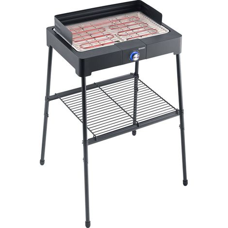 barbecue elettrico su gambe 2200w nero - 8566 - Severin