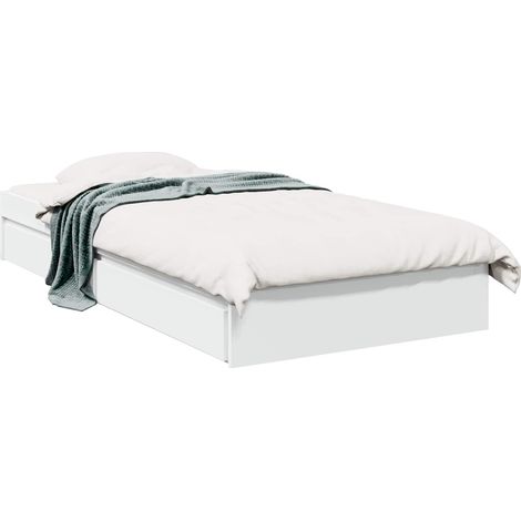 Estructura de cama con almacenamiento Blanco 80 x 200 cm vidaXL (1/5)