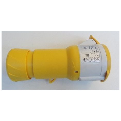 PratiKa prise mobile industrielle 16 A 3P+N+T 100..130 V CA IP44 SCHNEIDER ELECTRIC PKF16M415 (1/2)