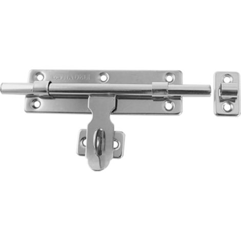 Accueil Porte Sécurité Polierte Barrel Bolt Loquet Haspe Klammer Set