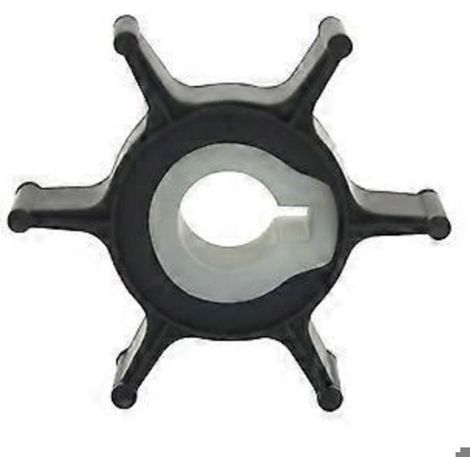 Turbine Pompe A Eau - 6 Pales - Diametre Exterieur 47 63 Mm - Diametre Interieur Moyeu 10 50 Mm - Hauteur 13 87 Mm - Pour Moteur Hors-Bord 2 Cv 2 Temps - 1 Unite (1/5)