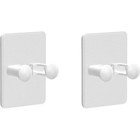 Porte-rasoir pour homme, étagère pour rasoir, accessoires de rangement pour salle de bain, blanc (1/5)