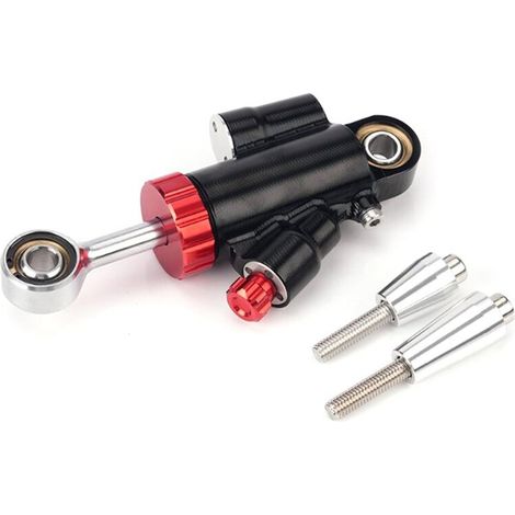 Accessori per moto da fuoristrada: Ammortizzatore per sospensione anteriore, smorzatore di ritorno, stabilizzatore di sterzo, escursione 130 mm (1/2)