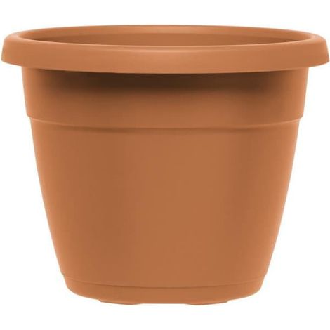 PoeTIC - Pot My City Garden rond 50 terre cuite - Ø49.6 x H39.2 cm 40L (1/2)