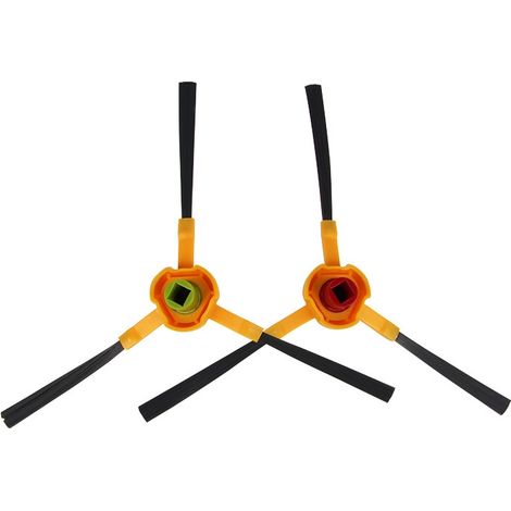 2 cepillos laterales para aspiradoras robot Cobos Dibo Duoduo DT85 / Jingjing DT81 (1/4)