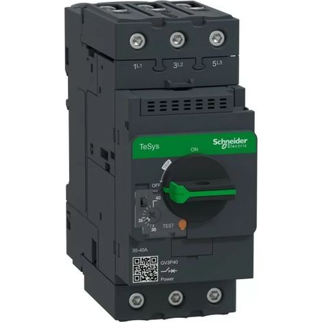 Schneider GV3P40 Disjoncteur moteur gv3p 40a Tesys gv