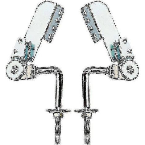 2 pièces de quincaillerie pour canapé réglable en hauteur et en angle, appui-tête de canapé à cliquet, charnière de réglage multifonctionnelle à 90° (1/4)