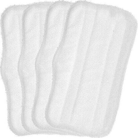 Set of 4 Steam Mop Pads Compatible with Shark SK410 SK460 SK140 SK141 S3101 S3250 (1/4)
