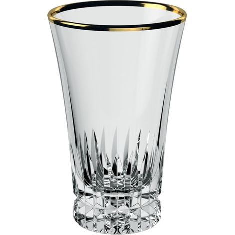 lot de verres à long drink avec bord doré Grand Royal Gold, verres à cocktail et à long drink, 300 ml, verre cristallin, transparent (1/4)