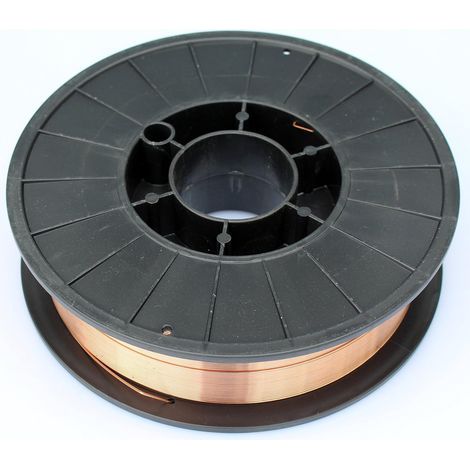 1 filo per saldatura SG2, diametro 0,8 mm, bobina da 5 kg, per saldatura MIG/MAG (1/5)