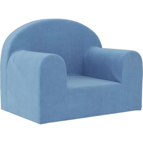Canapé pour enfants,Sofa pour Salon,Banquette bleu peluche douce CDS43690 (1/5)