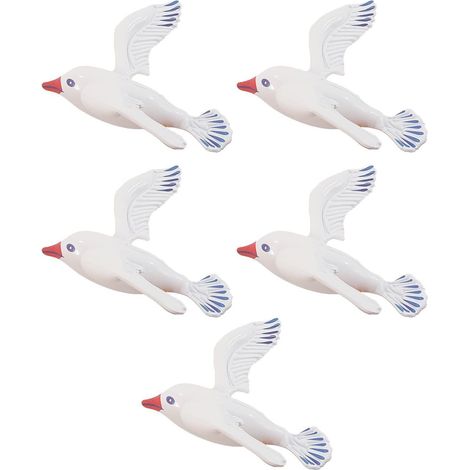 5 x Inflatable Seagull Toys, Outdoor Pool Floating Toys, Inflatable Bird Gull Toys, Party Decoration Photo Props. (1/5)