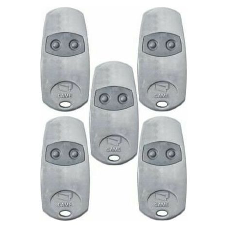 Lot de 5 télécommandes Came TOP432EE d'origine - Fréquence fixe 433,92 MHz (1/4)
