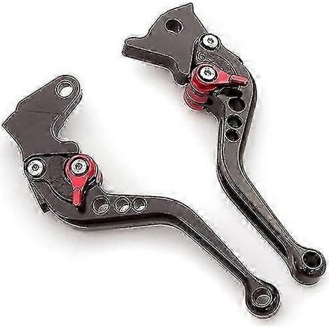 Leviers de frein et d'embrayage pour moto CBR900RR (1993-1999) - Accessoires 3D - Levier de frein (court, noir) (1/5)