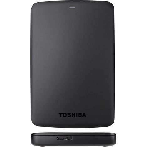 TrAdE Shop Traesio - Hard Disk Toshiba 2,5" 1 Tb 1000gb Esterno Hdd Autoalimentato Harddisk Usb 3.0 -