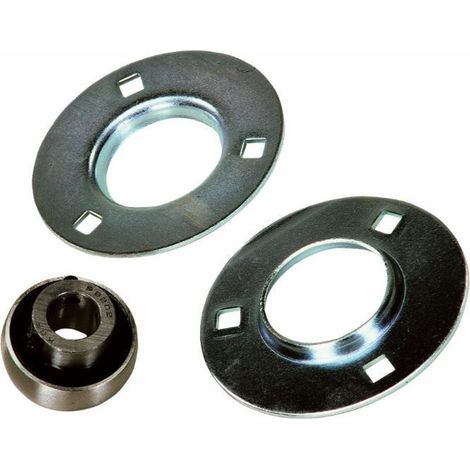 Palier tôle rond SBPF207 pour arbre Ø 35 (1/2)