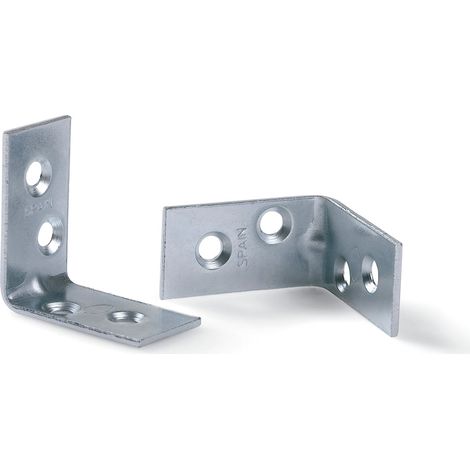 Caja de: 25 Uds. Escuadra Zincada Con Recto 50Mm Xes (1/2)