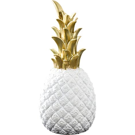 Décor Ananas Résine Moderne Nordique pour Salon, Bureau ou Étagère à Vin (1/5)