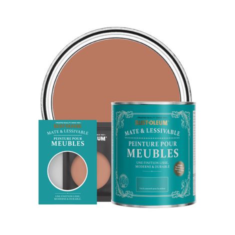 Peinture pour Meubles Mate & Lessivable - Sienne (1/3)