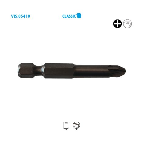 EMBOUT DE VISSAGE PHILLIPS PH N°2 / 50MM - 54102 - LEMAN (1/2)