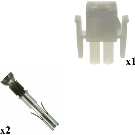 Kit Connettore Mate n lok Maschio con terminale Femmina 2 Vie