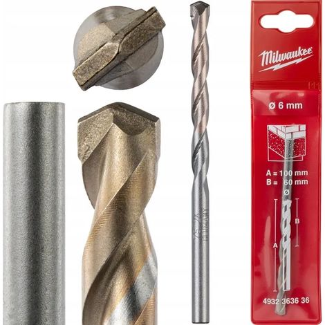 MILWAUKEE WIERTŁO DO BETONU 6 x100mm