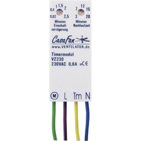 Casafan Timermodul VZ 230 módulo temporizador blanco