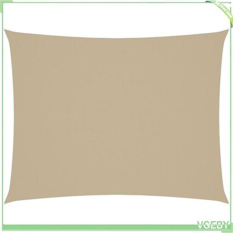 Voile de parasol - FAFEICY - 135145 - Tissu Oxford PU - Rectangulaire 2x3 m - Protection UV (1/5)
