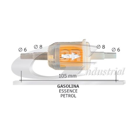 3RG B2002 FILTRO GASOLINA