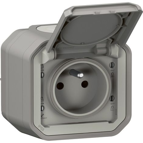 Prise Legrand Plexo Saillie étanche Et Robuste Pour Extérieur - Legrand (1/3)
