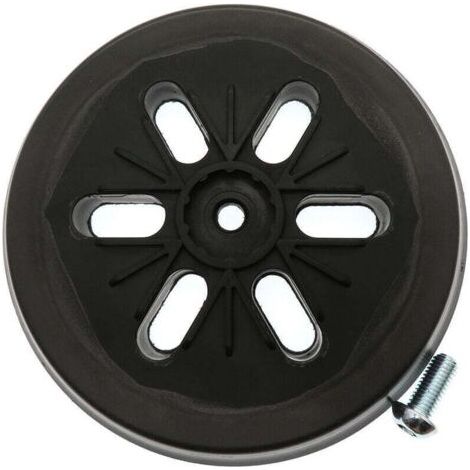 Plateau de ponçage de 150 mm - Pour ponceuse excentrique Bosch GEX 150 AC, PEX 15 AE, GEX 150 Turbo - 150 mm avec vis Poweka——Adélala (1/5)