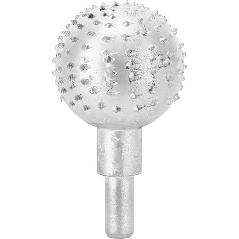 Boule de meulage en acier inoxydable pour sculpture sur bois et polissage