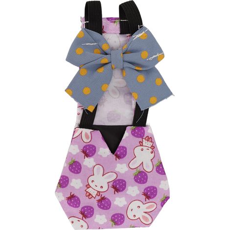 Couches de poulet pour animaux de compagnie, motif de lapin mignon, étanche, étanche, volaille pour canard M violet (1/5)