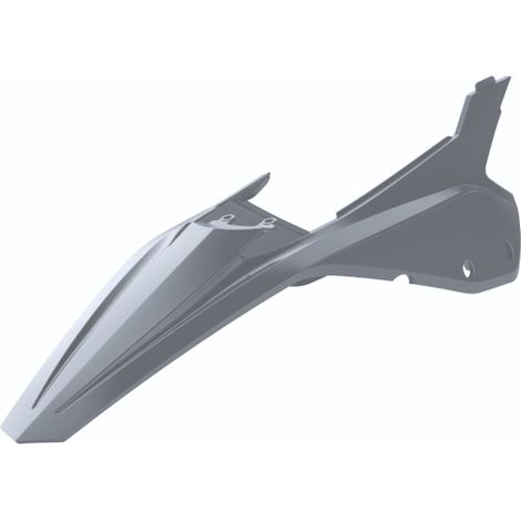 Parafango posteriore con pannelli laterali Polisport beta rr 250 300 350 400 450 20 23 Grigio