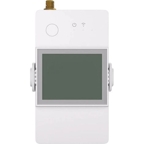 Compteur d'énergie WiFi 100A – Testeur électrique avec détection CT – Statistiques en temps réel – Télécommande eWeLink – Compatible solaire – Sonoff