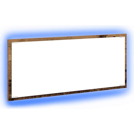 Maison Exclusive - Miroir Bois Ancien 90 x 8,5 x 37 cm Bois d'ingénierie