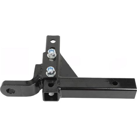 Remorque De 3500kg, Barre De Remorquage Réglable De 10 Pouces, Attelage De Chute, Support De Boule De Remorquage for Pièces De Remorque Tout-Terrain RV (1/5)