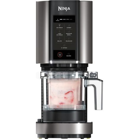 Ninja – Sorbetière 1,4L 800W – 6 programmes automatiques – Texture crémeuse – Bol sans BPA – Nettoyage au lave-vaisselle