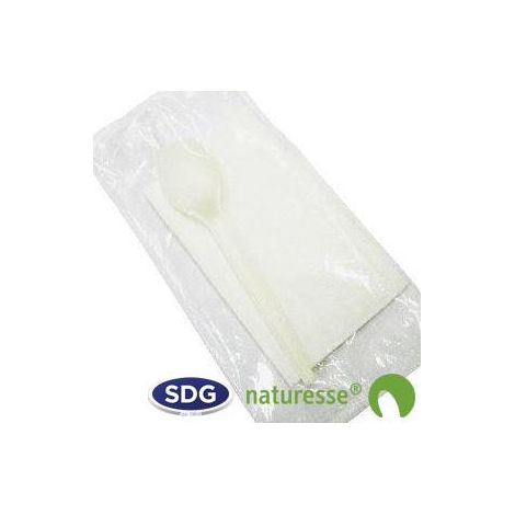 Set de Couvert Cuillère à Dessert en CPLA - SDG - Lot de 200