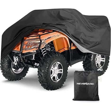 Bâche Quad Imperméable XL 210x120x115cm Polyester 190T Protection UV Hivernale (1/5)