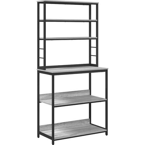 Maison Exclusive - Küchenregal Graues Sonoma 80 x 40 x 168 cm Hol