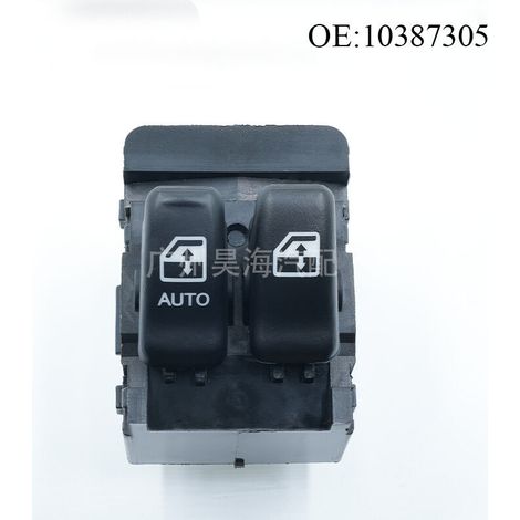 Interrupteur de lève-vitre 10387305, compatible avec les modèles Chevrolet et Buick 2000-2005, commande la montée et la descente des vitres électriques.