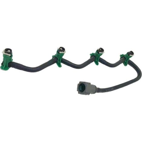 Tuyau de retour de carburant, tuyau de fuite d'injecteur pour Ford Mondeo Focus Cmax 1.6 TDCI AV6Q9K022AB (1/4)