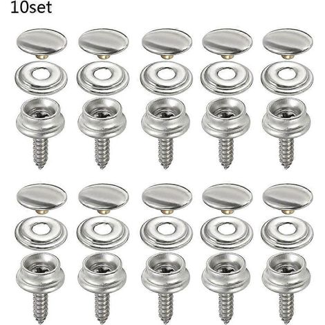 Druckknopf-Befestigungsmaterial für Zelte, Bootsplanen, Werkzeuge, Steckschlüssel, Knöpfe, Autoverdecke