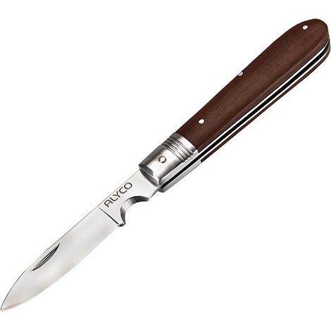 COUTEAU LAME 60 MM MANCHE EN BOIS