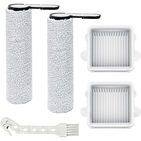 Brosse rotative accessoires pour aspirateur eau et poussière Roborock F25, F25 ACE, F25 RT, F25 LT, F25 ALT, F25 GT, F25 XT, F25 ACE Combo, F25 Combo :2brosses rotatives+2filtres+1brosse de nettoyage (1/5)
