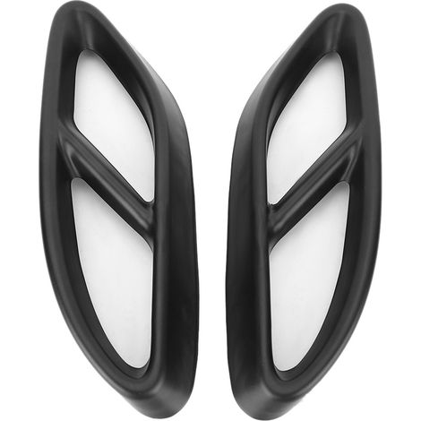 2 pièces garniture de sortie d'échappement arrière en acier inoxydable pour Mercedes Classe C (1/3)