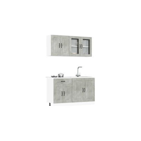 Ensemble d'armoires de cuisine 4 pcs Kalmar bois d'ingénierie (1/5)