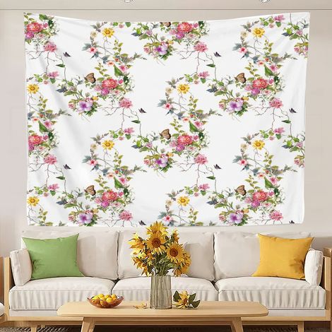 Tapisserie murale de luxe pour chambre à coucher, décoration murale 180x150cm (1/5)