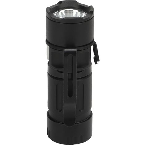 Mini lampe torche 800 lm, petite lampe EDC rechargeable USB, porte-clés pour la recherche nocturne (1/5)